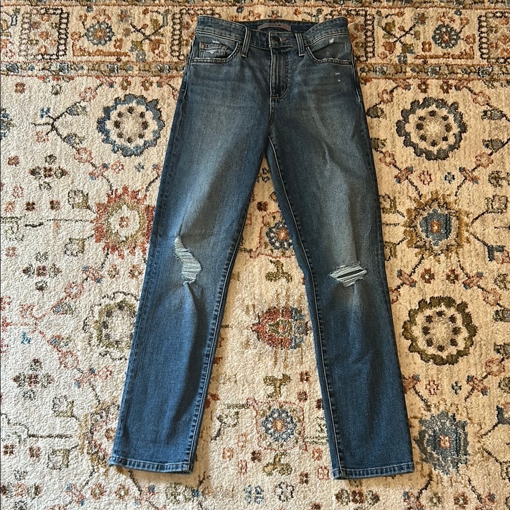 Joe's Jeans Blue Straight-Leg Denim